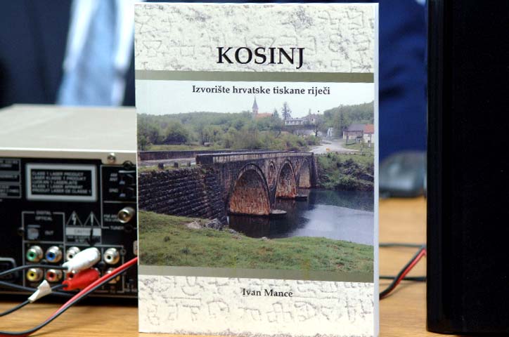 Kosinj - izvori hrvatske tiskane riječi